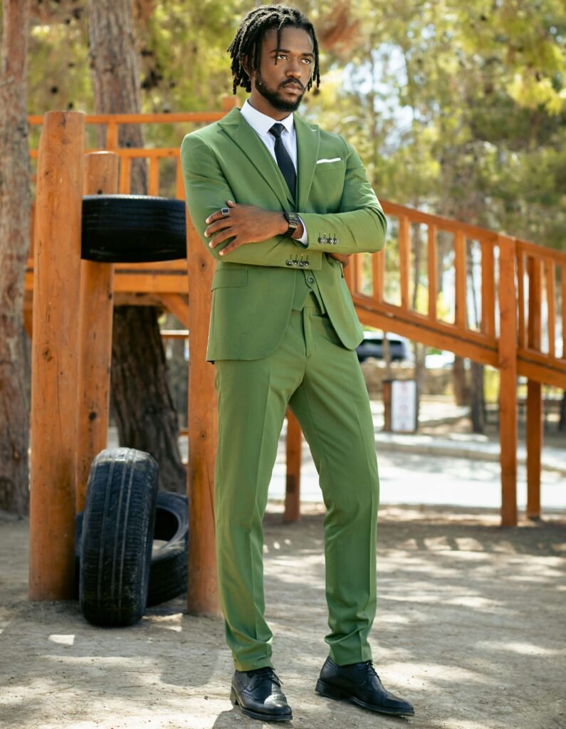 Earth Tones (Olive, Camel, Brown) Calm & Masculine